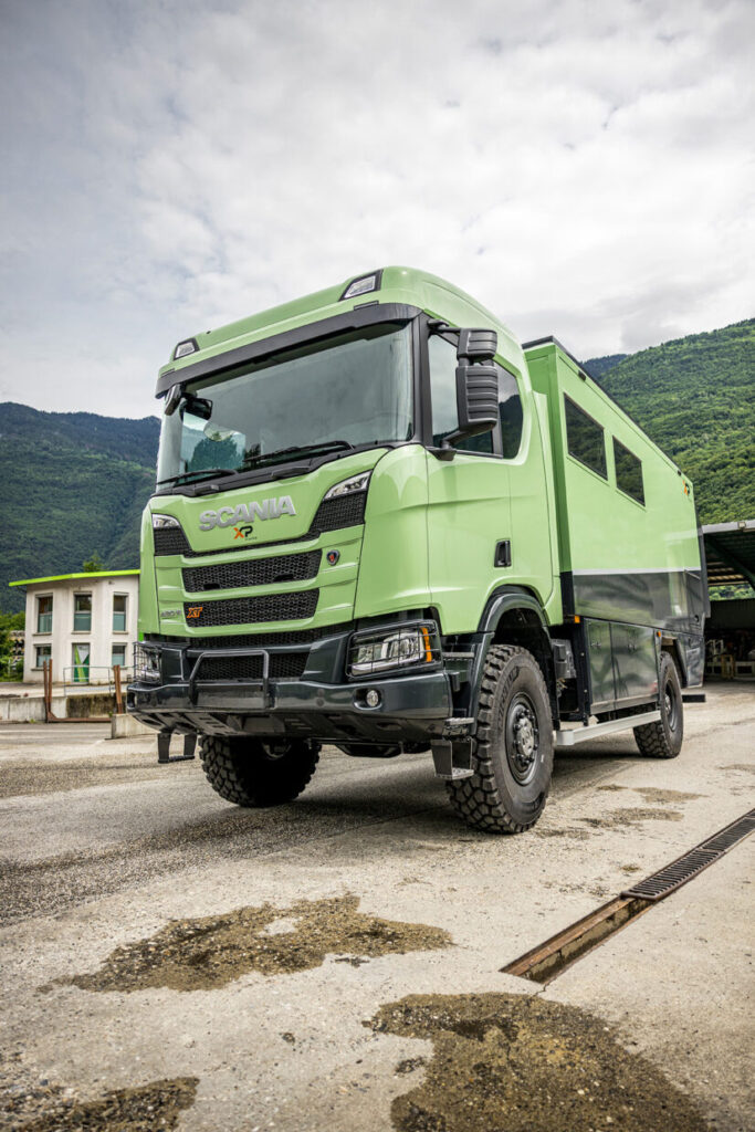 Reportage photo Scania Camion xp trucks modèle XP Horizon