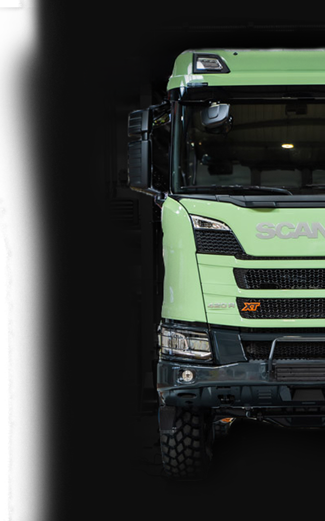 Reportage photo Scania Camion xp trucks modèle XP Horizon