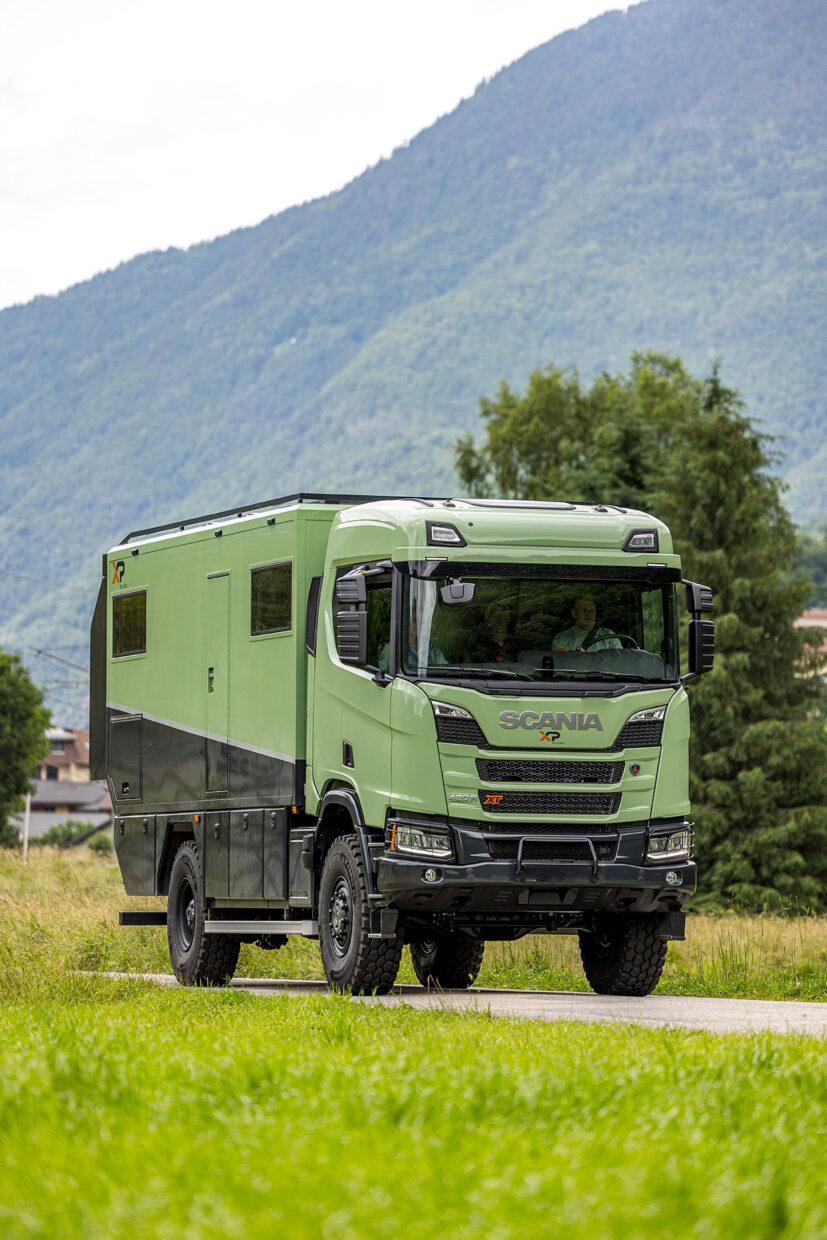 Reportage photo Scania Camion xp trucks modèle XP Horizon