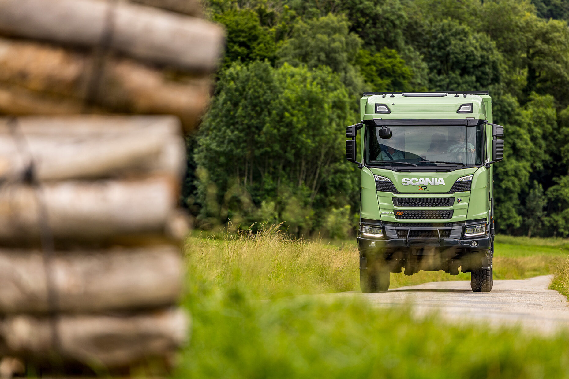 Reportage photo Scania Camion xp trucks modèle XP Horizon